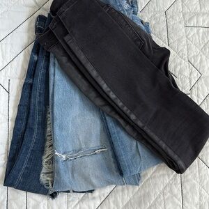 Designer denim jeans in size 23 Frame, Hudson, Lagence, Neon Blonde $600 worth